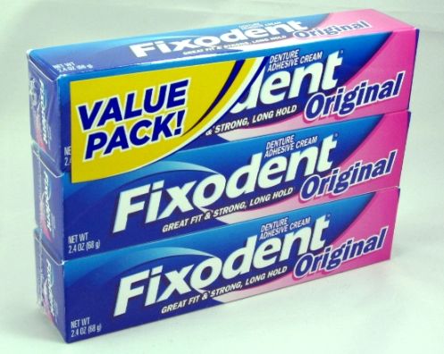 Fixodent Dental Adhesive Value Pack